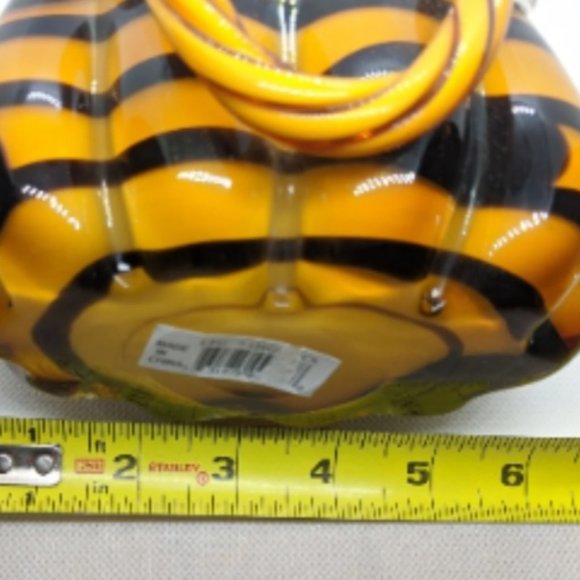 Glass Pocketbook Vase Decor Planter New in Box 9 x 6 inches - Picture 3 of 8